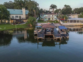 Lakefront Duplex with Pontoon Boat 2 Bedroom Home